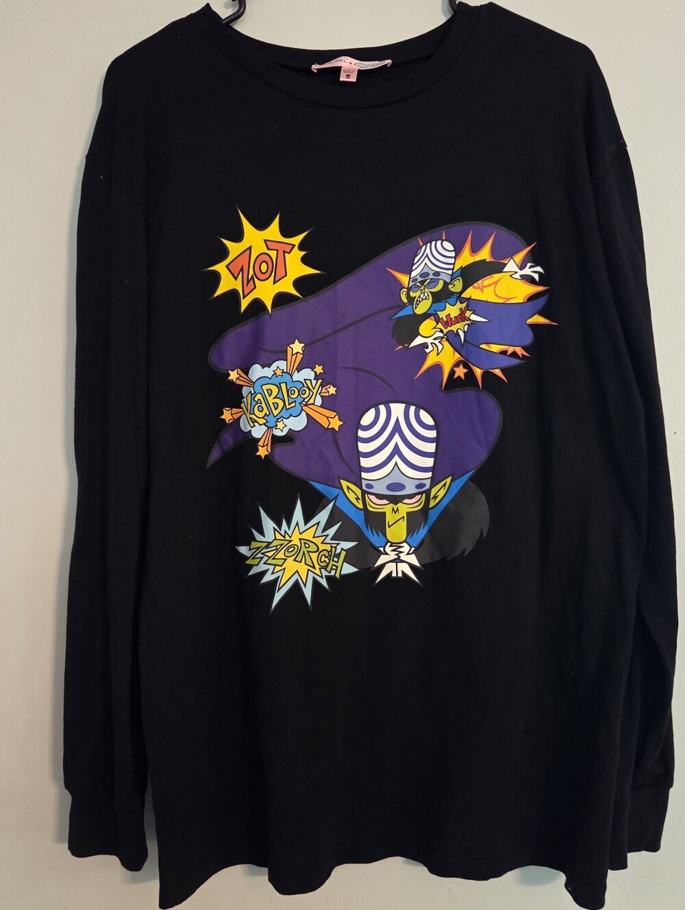 Dolls Kill X Powerpuff Girls Y2K Csrtoon Network Graphic Long Sleeve Tshirt Sz S